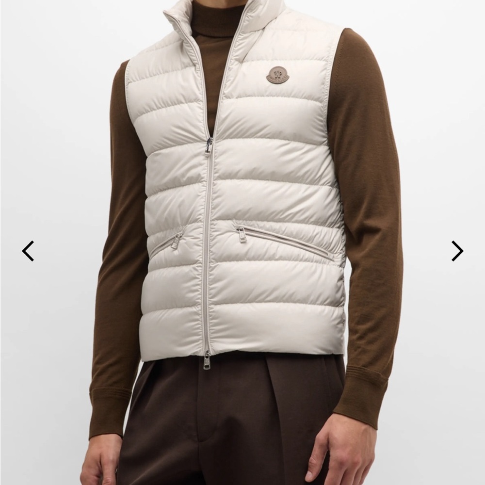 Men's Moncler Treompan Quilted Zip Vest